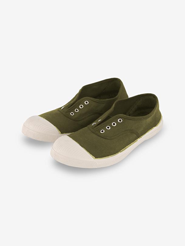 Bensimon TENNIS ELLY FEMME Kaki BENSIMON