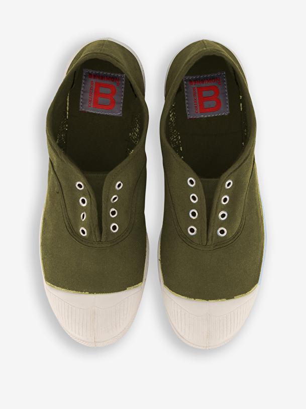 Bensimon TENNIS ELLY FEMME Kaki BENSIMON