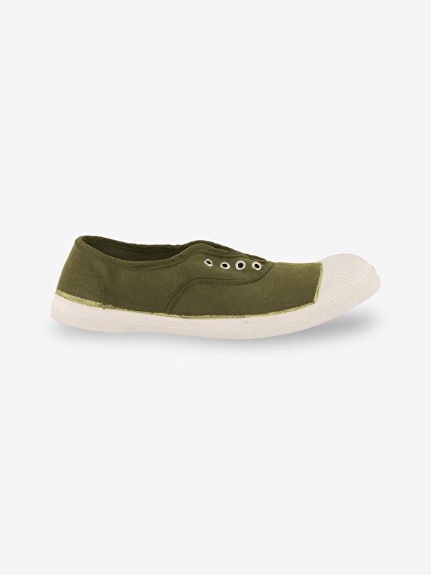 bensimon TENNIS ELLY FEMME Kaki BENSIMON