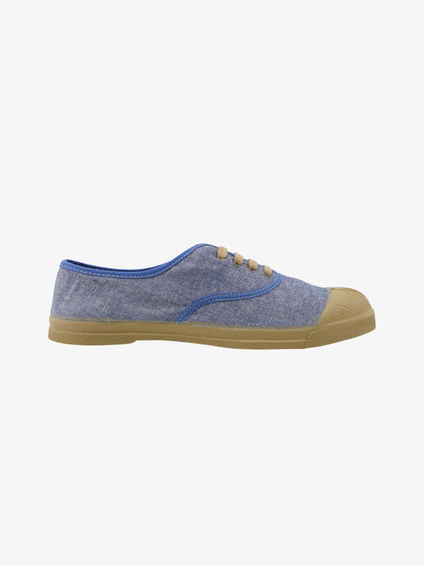 Bensimon TENNIS LACETS CHAMBRAY BENSIMON