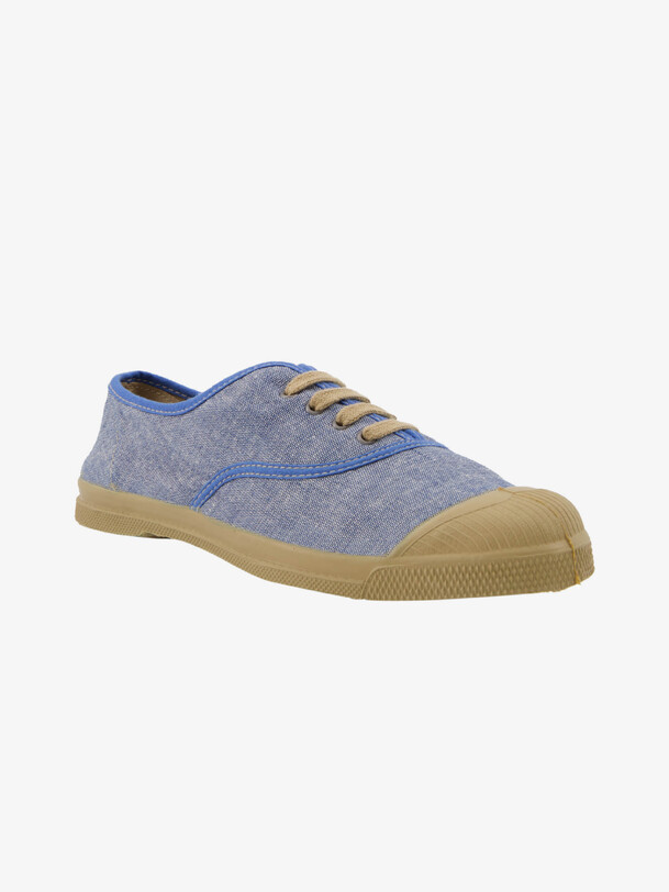 Bensimon TENNIS LACETS CHAMBRAY BENSIMON