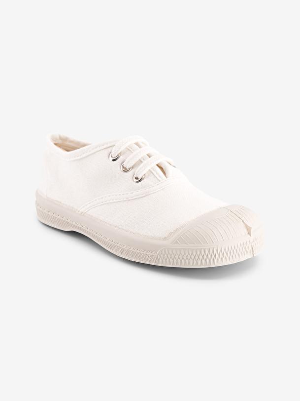 Bensimon TENNIS LACETS ENFANT Blanc BENSIMON