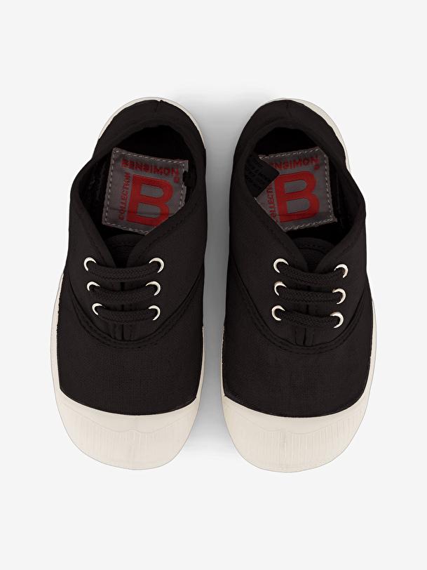 Bensimon TENNIS LACETS ENFANT Carbone BENSIMON