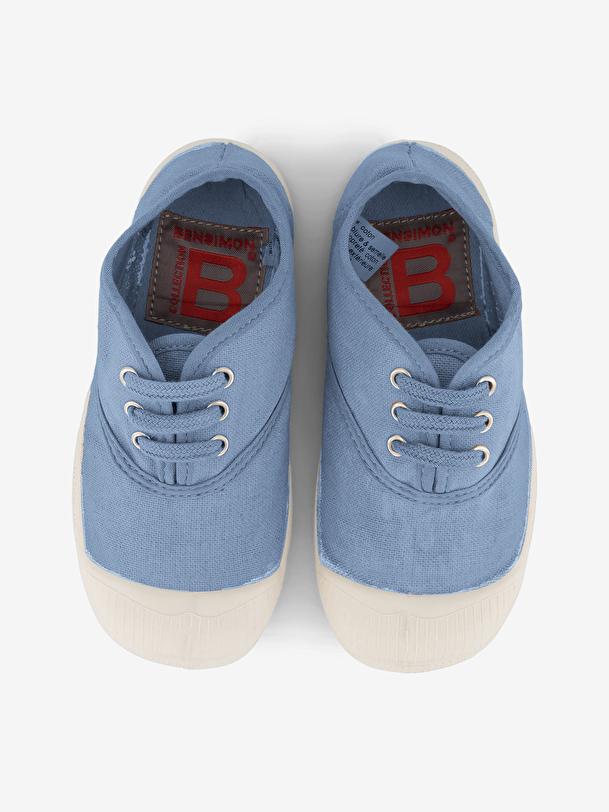 Bensimon TENNIS LACETS ENFANT Denim BENSIMON