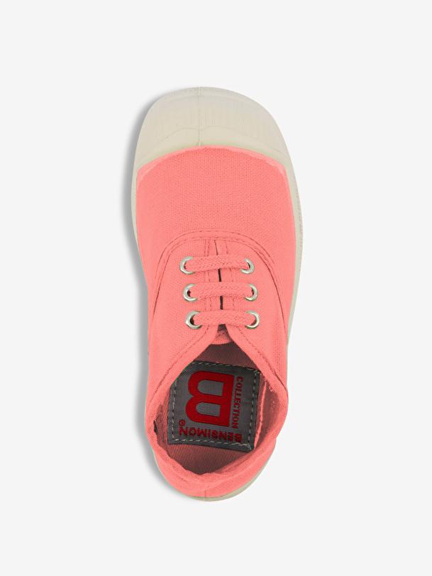 Bensimon TENNIS LACETS ENFANT Flamingo BENSIMON