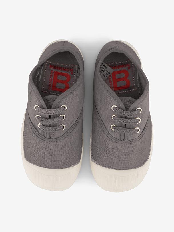 Bensimon TENNIS LACETS ENFANT Gris BENSIMON