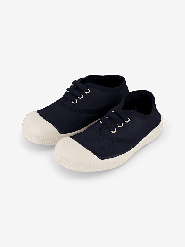 Bensimon TENNIS LACETS ENFANT Marine BENSIMON
