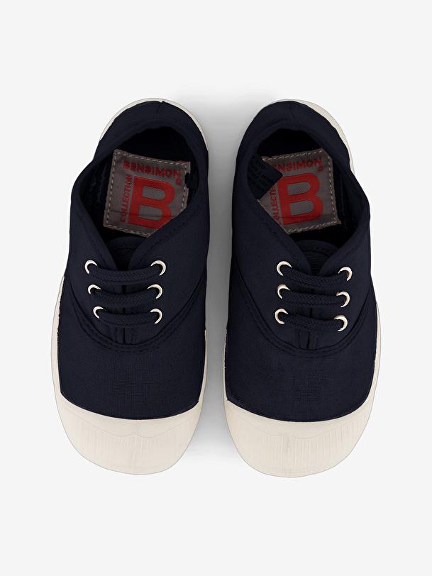 Bensimon TENNIS LACETS ENFANT Marine BENSIMON
