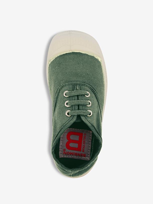Bensimon TENNIS LACETS ENFANT Matcha BENSIMON