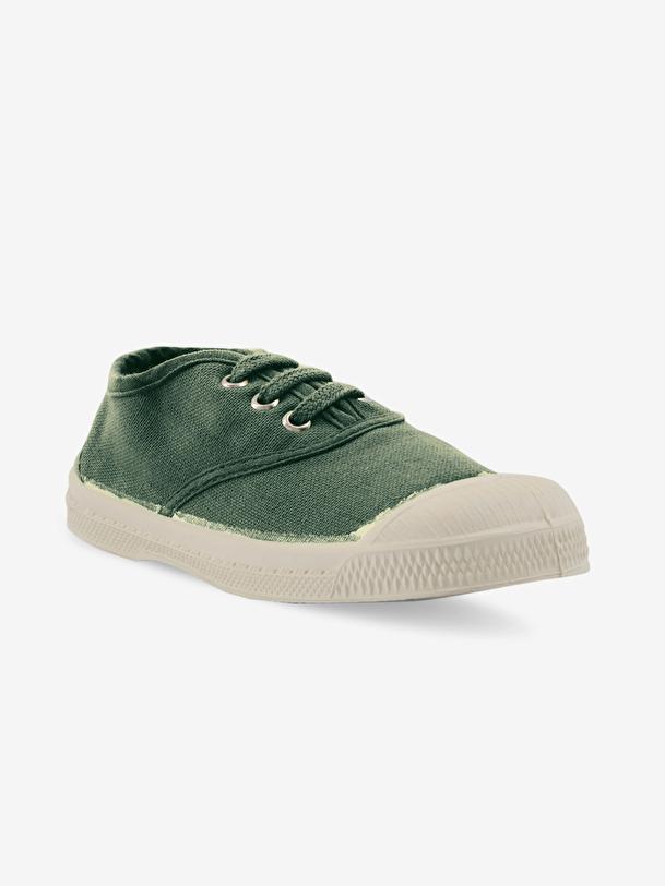 Bensimon TENNIS LACETS ENFANT Matcha BENSIMON