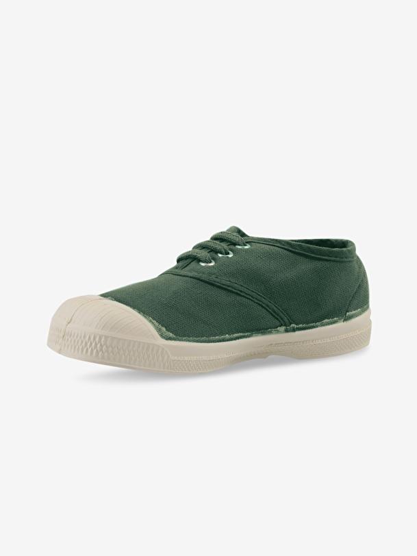 Bensimon TENNIS LACETS ENFANT Matcha BENSIMON