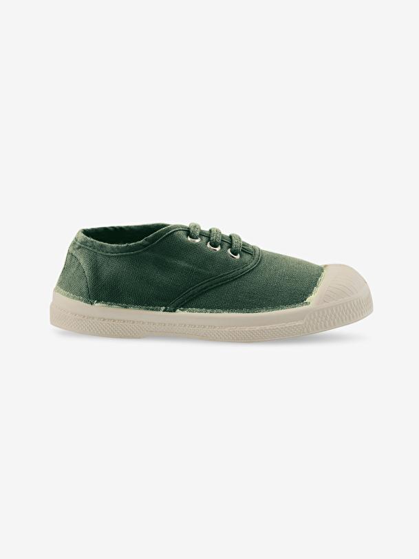 bensimon TENNIS LACETS ENFANT Matcha BENSIMON