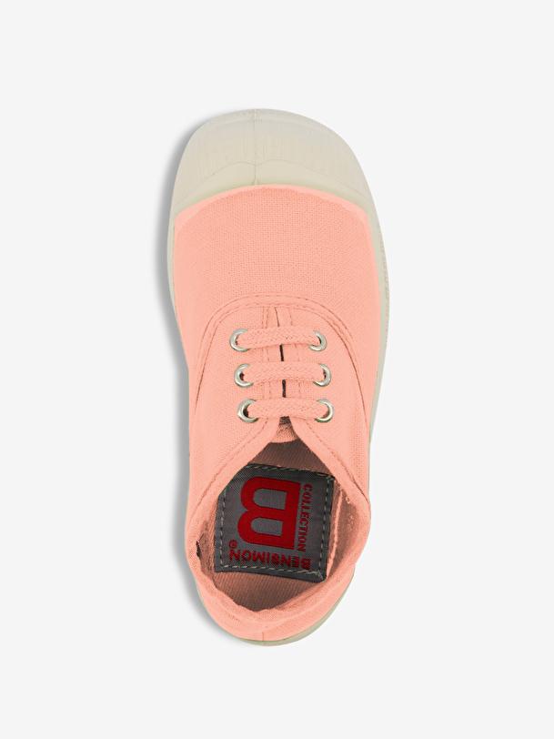 Bensimon TENNIS LACETS ENFANT Rose BENSIMON
