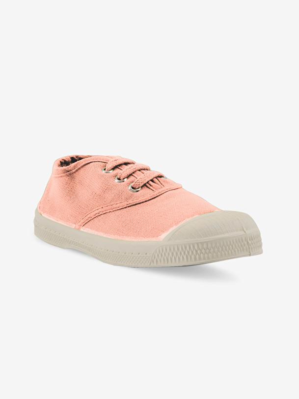 Bensimon TENNIS LACETS ENFANT Rose BENSIMON