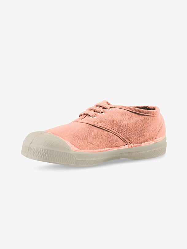 Bensimon TENNIS LACETS ENFANT Rose BENSIMON