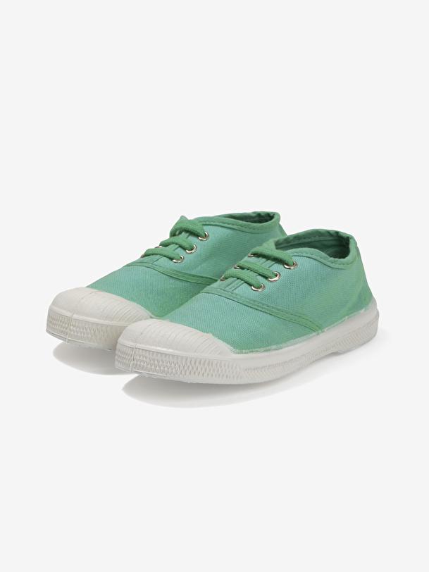 Bensimon TENNIS LACETS ENFANT Turquoise BENSIMON