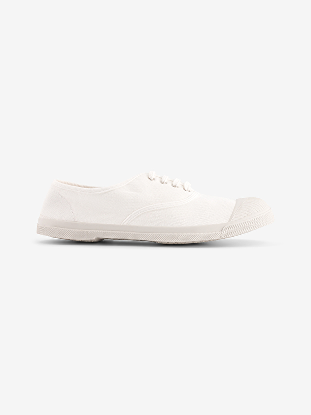 bensimon TENNIS LACETS FEMME Blanc BENSIMON