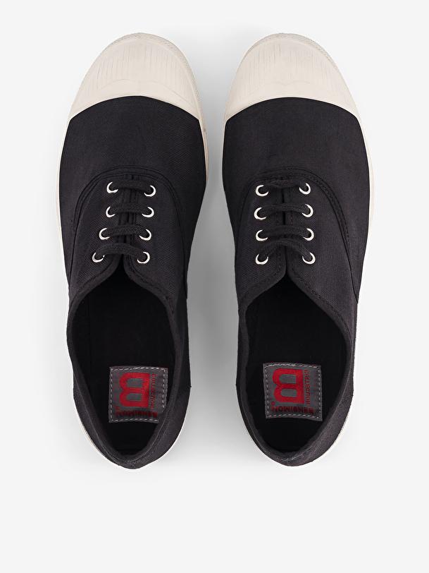 Bensimon TENNIS LACETS FEMME Carbone BENSIMON