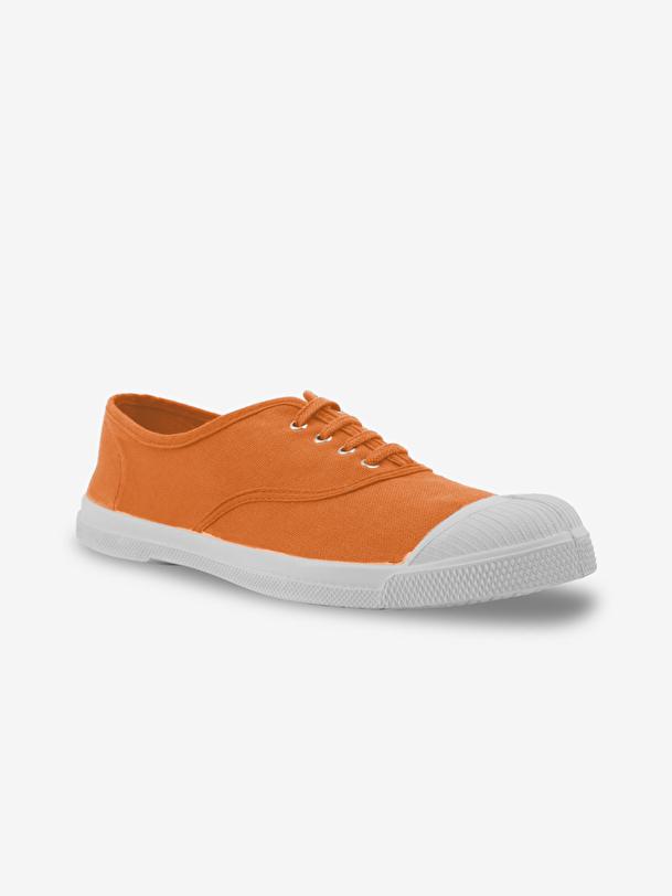 Bensimon TENNIS LACETS FEMME Corail BENSIMON