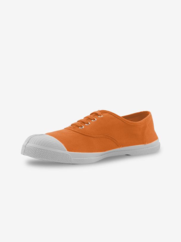 Bensimon TENNIS LACETS FEMME Corail BENSIMON