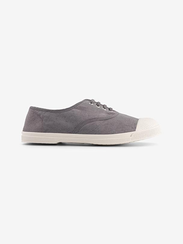 bensimon TENNIS LACETS FEMME Gris BENSIMON bensimon TENNIS LACETS FEMME Gris BENSIMON