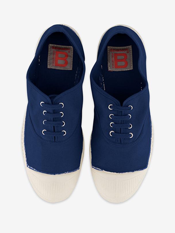 Bensimon TENNIS LACETS FEMME Indigo BENSIMON