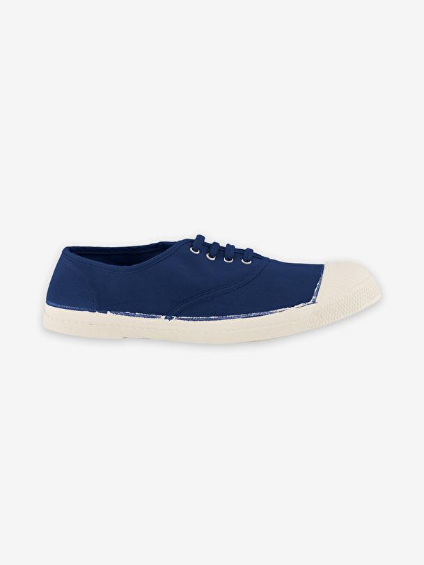 bensimon TENNIS LACETS FEMME Indigo BENSIMON