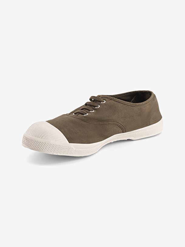 Bensimon TENNIS LACETS FEMME Kaki BENSIMON