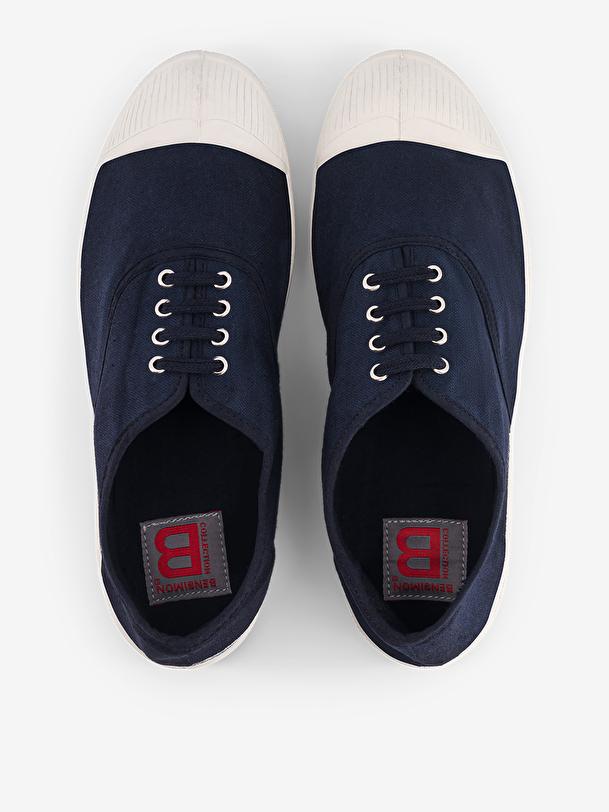 Bensimon TENNIS LACETS FEMME Marine BENSIMON