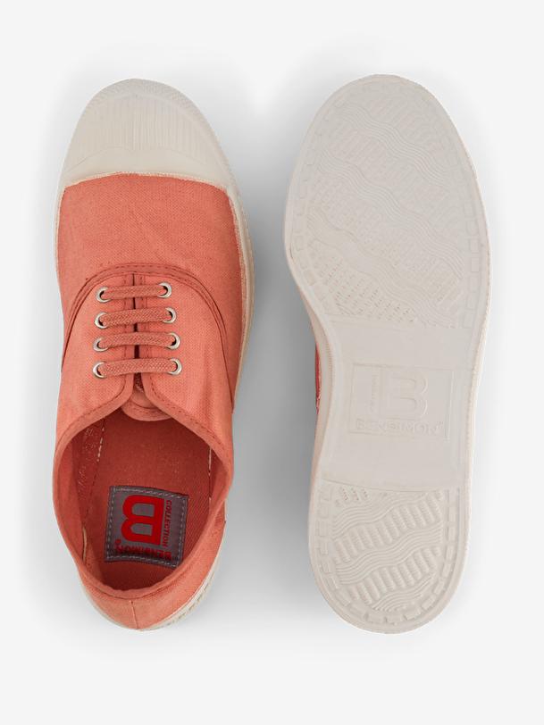 Bensimon TENNIS LACETS FEMME Rose BENSIMON