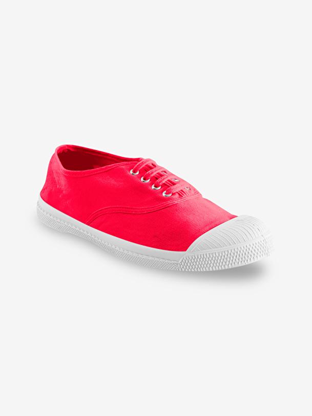 Bensimon TENNIS LACETS FEMME Rose Indien BENSIMON