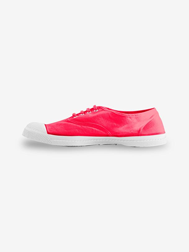 Bensimon TENNIS LACETS FEMME Rose Indien BENSIMON