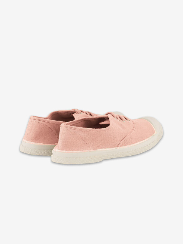 Bensimon TENNIS LACETS FEMME Rose Leger BENSIMON