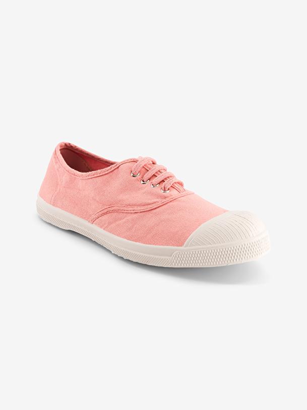 Bensimon TENNIS LACETS FEMME Rose Tendre BENSIMON