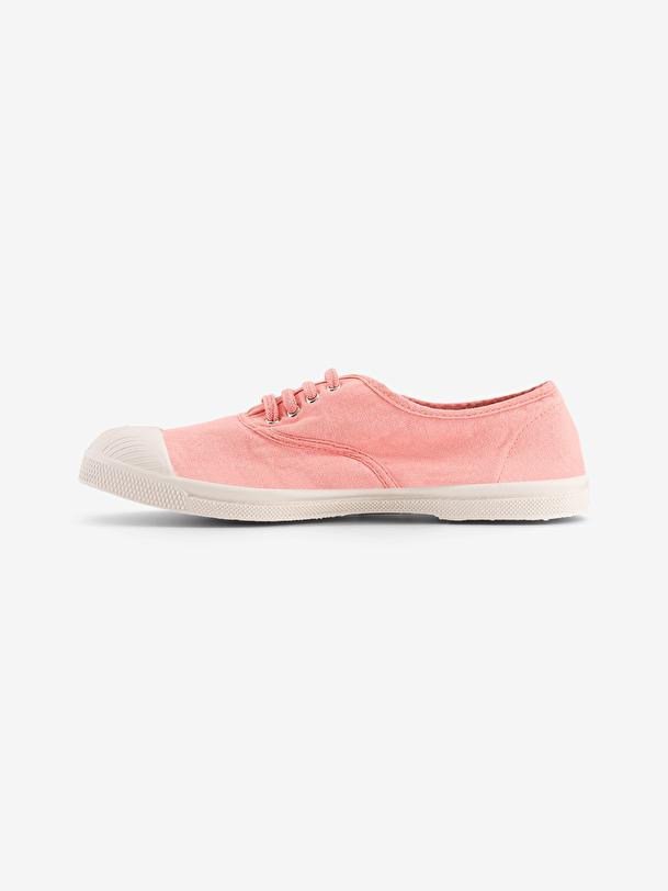 Bensimon TENNIS LACETS FEMME Rose Tendre BENSIMON