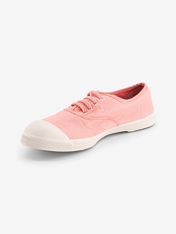 Bensimon TENNIS LACETS FEMME Rose Tendre BENSIMON