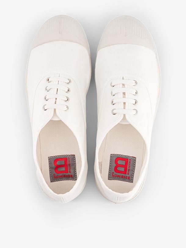 Bensimon TENNIS LACETS HOMME Blanc BENSIMON