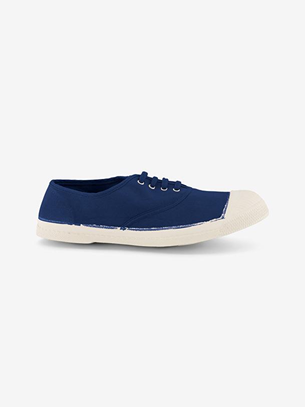 bensimon TENNIS LACETS HOMME Indigo BENSIMON