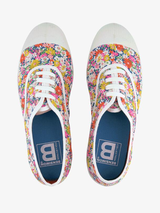 Bensimon TENNIS LIBERTY Fleurs Libby BENSIMON