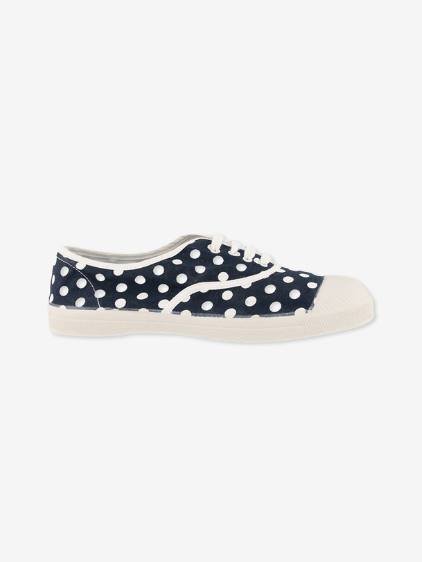 bensimon TENNIS NAVY DOT Navy dots BENSIMON