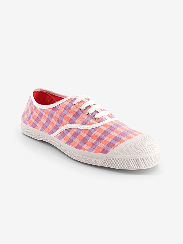 Bensimon TENIS LACETS FEMME SUMMER CHECKS Mangue BENSIMON