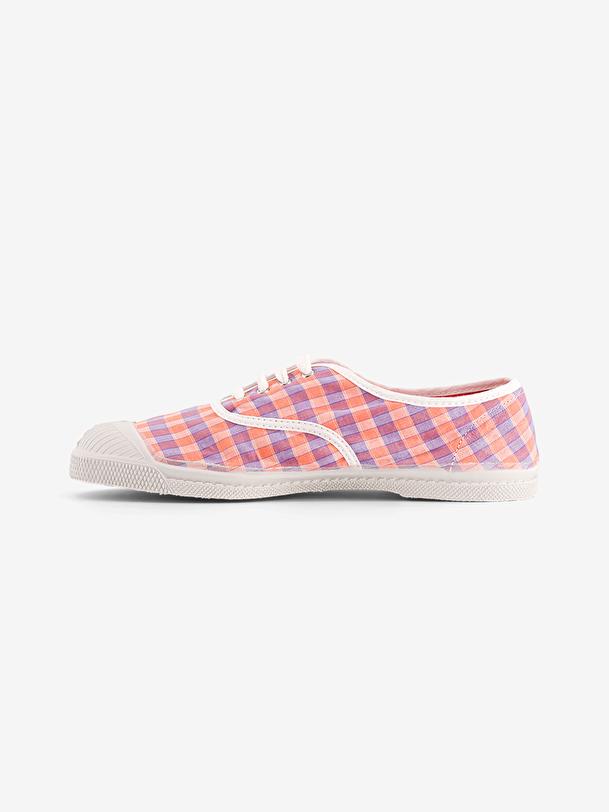 Bensimon TENIS LACETS FEMME SUMMER CHECKS Mangue BENSIMON