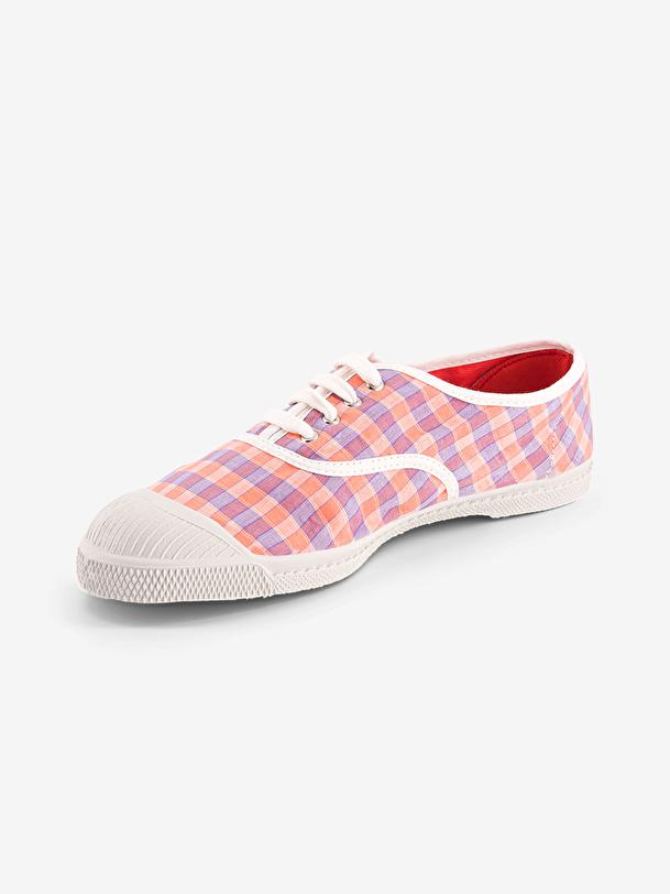 Bensimon TENIS LACETS FEMME SUMMER CHECKS Mangue BENSIMON