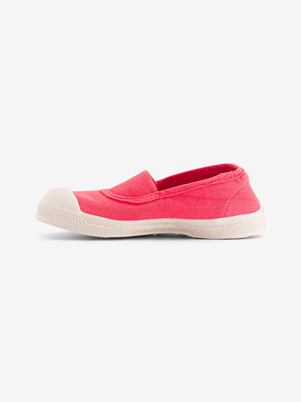 Bensimon TENNIS ELASTIQUE ENFANT Rose Indien BENSIMON