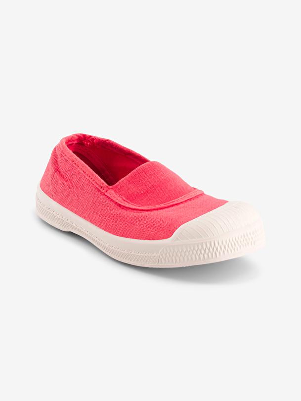 Bensimon TENNIS ELASTIQUE ENFANT Rose Indien BENSIMON