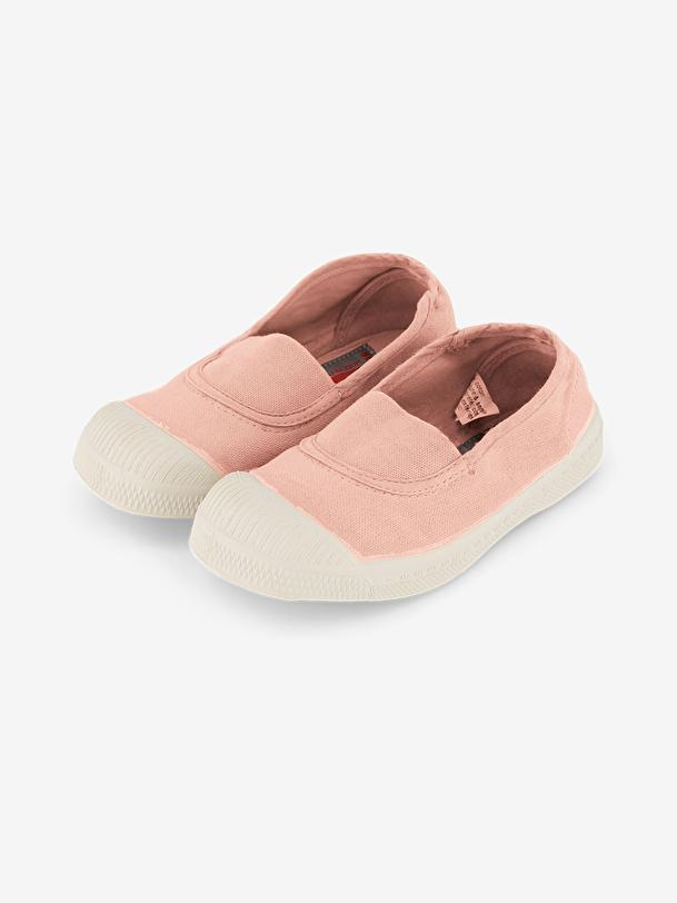 Bensimon TENNIS ELASTIQUE ENFANT Rose Leger BENSIMON