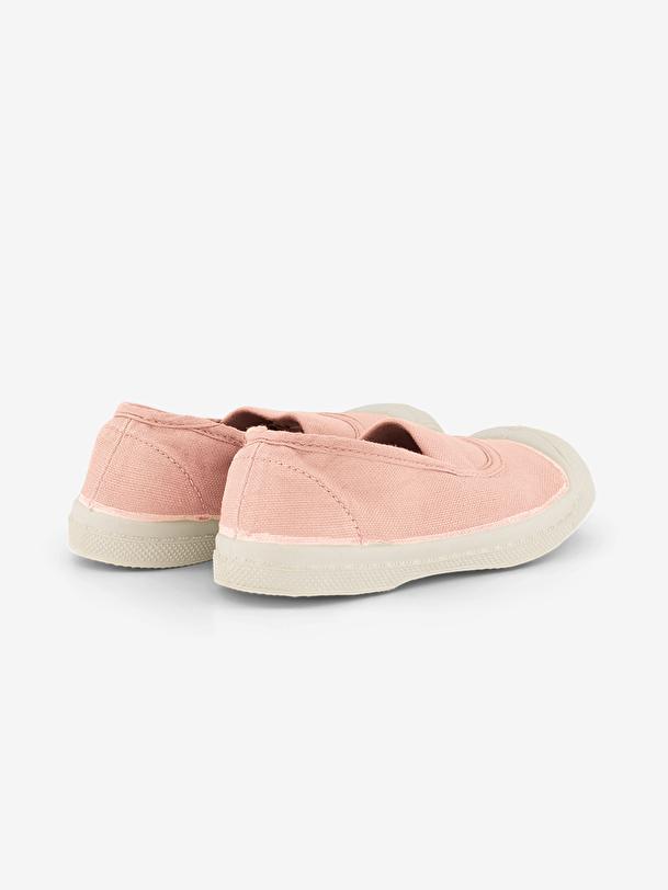 Bensimon TENNIS ELASTIQUE ENFANT Rose Leger BENSIMON