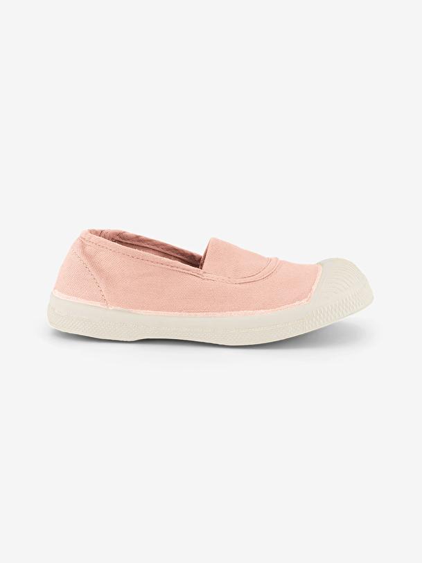 bensimon TENNIS ELASTIQUE ENFANT Rose leger BENSIMON