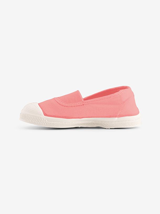 Bensimon TENNIS ELASTIQUE ENFANT Rose Tendre BENSIMON