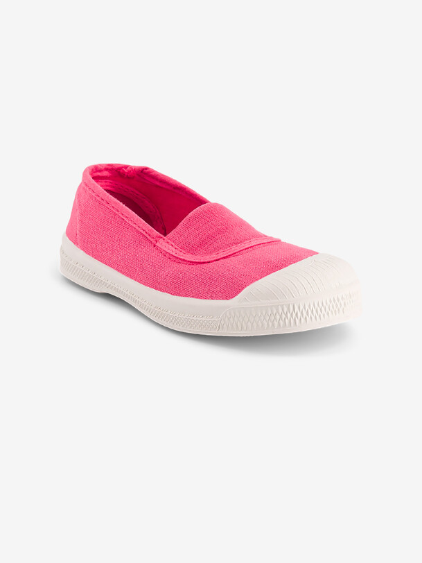 Bensimon TENNIS ELASTIQUE ENFANT Tennis Enfant En Coton Azalee BENSIMON